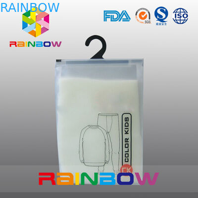 Matowe woreczki plastikowe PVC Wiszące torby z szydełkiem dla dzieci