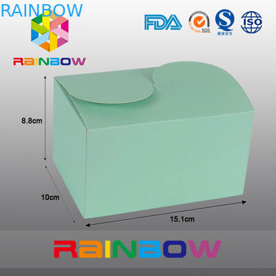 Green Kraft Paper Box do pakowania prezentów, niestandardowego drukowania i wielkości