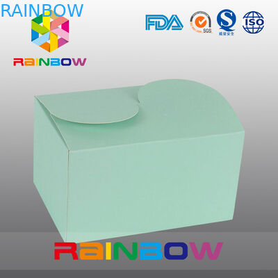 Green Kraft Paper Box do pakowania prezentów, niestandardowego drukowania i wielkości