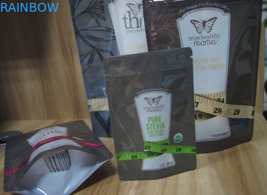 PET / PE Różne zapachy Cukier Doypack Plastikowe torebki Opakowanie z zamkiem