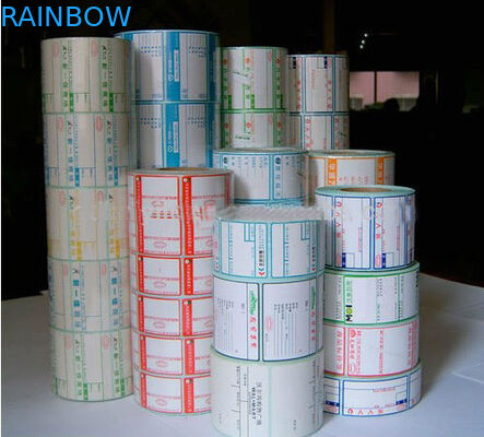 Cyfrowe naklejki sekwencyjne / Dostosowane drukowane naklejki papierowe w rolce