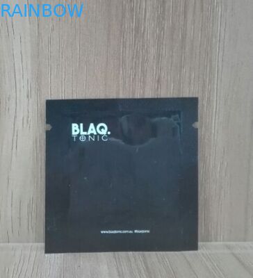 5cm x 5cm Torby Small Grip Seal Black Color for Spice Powder Packaging