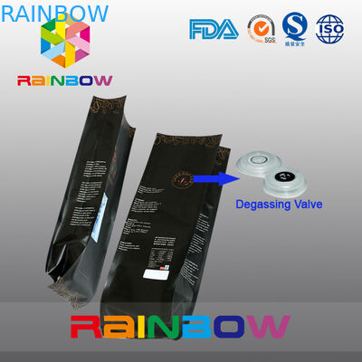 Indywidualny projekt Foliowa torba z kawą / boczny klin 5lb Coffee Bag With Valve