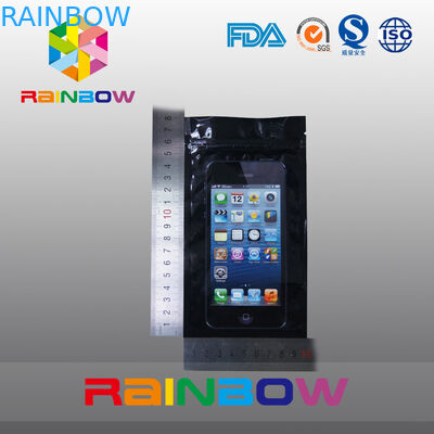 Czcionka Wyczyść okno Anti Static Bag Opakowanie telefoniczne z Hang Hole