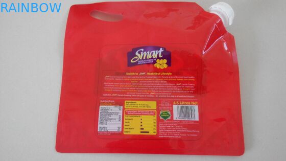 Nadrukowana wylewka z wysuwanym logo z uchwytem do oleju do gotowania 4,5 l / Huola de Canola