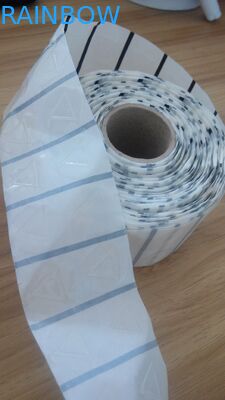 Przezroczysty / Przezroczysty okrągły kształt PET Tactile Danger Warning Labels Dla Bliman