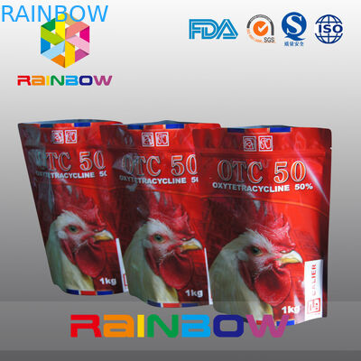 Stojak na karmę dla zwierząt domowych z zamkiem błyskawicznym / plastikową żywnością Tukey Food Bag