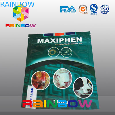 Folia aluminiowa Pokrowiec na karmę dla zwierząt Krów mlecznych Stand Up Food Packaging