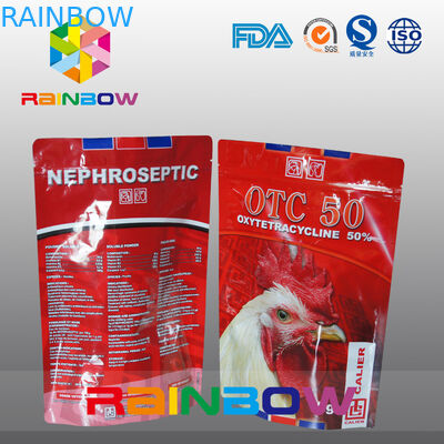 Niestandardowe własne logo Stand Up Pet / Tukey Pokrowiec do przechowywania żywności z zamkiem błyskawicznym