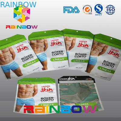 Mylar Foil Ziplock Etui na prezent / Ubrania / Noni Ziplock Bag / Underwear Plastic Bag