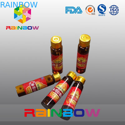 Drukowane etykiety termokurczliwe o wysokiej kurczliwości PVC / PET / etykiety rękawów termokurczliwych