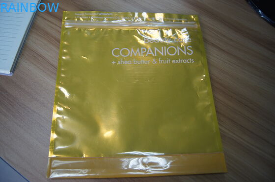 Przezroczysty wyświetlacz z przodu Plastikowa torba kosmetyczna z zamkiem