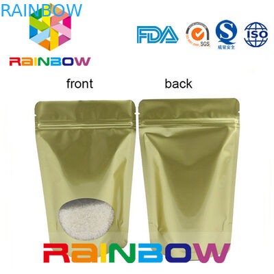 400g Fałdowy boczny matowy srebrny aluminiowy worek foliowy Sambi Classic do ziaren kawy