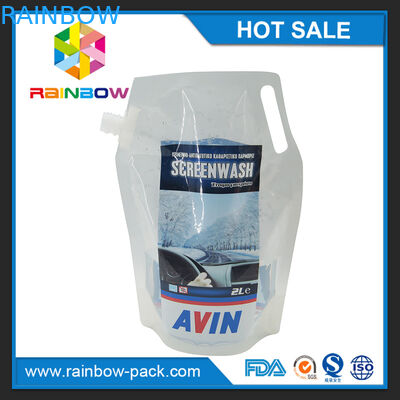 Indywidualna torba plastikowa do wielokrotnego użytku, na której można wycisnąć pojemnik na jedzenie dla dzieci / sok / zupę