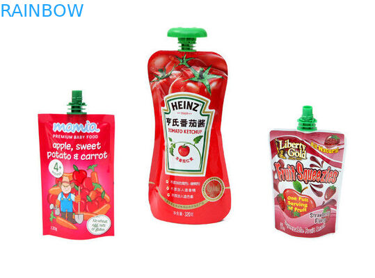 Woreczki z płynnego plastiku Opakowania do picia / Elastyczne etui doypack