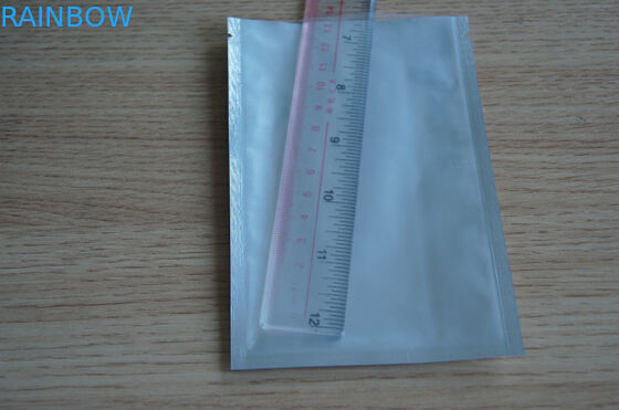 Wielokrotnego użytku Trzy boczne worki foliowe Opakowania Plastikowe torby Malar z zamkiem błyskawicznym