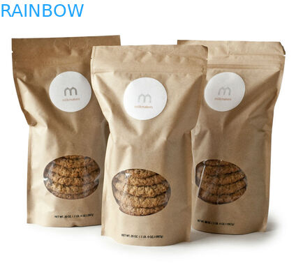 Aluminiowe laminowane torby do przechowywania żywności Mylar, Stand Up Torby papierowe