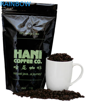 Kubek do kawy z herbatą Stand Up Torba z folii aluminiowej Kraft Ziplock Bag 250g 500g