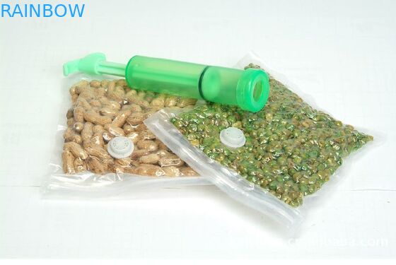 Laminat 3 Strony Pumpy próżniowe airbag Food Vakuum Seal Bags dla ryb / roślin