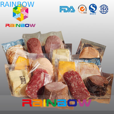 Wyroby spożywcze z zakładkami próżniowymi do ko-ekstruzji / wymocowanymi zakładkami próżniowymi do uszczelniania