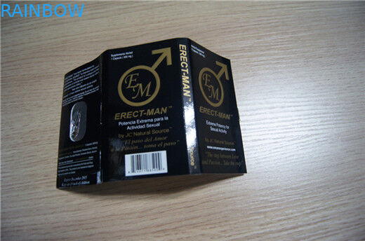 Pudełko na papier do pakowania w pigułki i opakowanie kartonowe ERERT-MAN