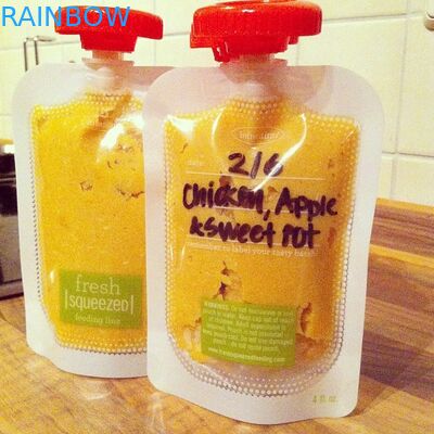 Woreczek z wylewką na płyn do żywności z certyfikatem FDA, z certyfikatem szczelności