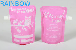 Woreczek z wylewką na płyn do żywności z certyfikatem FDA, z certyfikatem szczelności