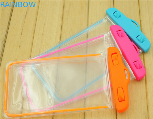 Uniwersalna 5-calowa wodoodporna torba na telefon dla iPhone 6s 6 Plus, Pink / Oragne / Blue