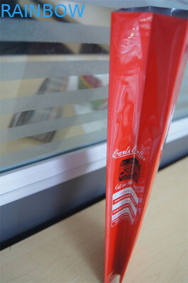 Indywidualne worki na kawę z folii aluminiowej z zaworem, czerwone zielone