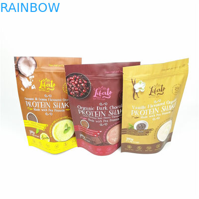 Woreczek foliowy z nadrukiem cyfrowym Kratom w proszku Opakowanie Woreczki foliowe z mylarowym zamkiem błyskawicznym