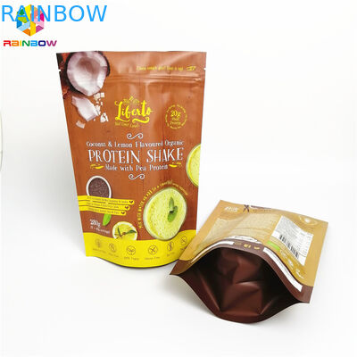 Woreczek foliowy z nadrukiem cyfrowym Kratom w proszku Opakowanie Woreczki foliowe z mylarowym zamkiem błyskawicznym