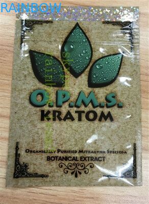 Torby do pakowania ziplock z folii aluminiowej do torebek z kannabinoidów kratom / mitragyna