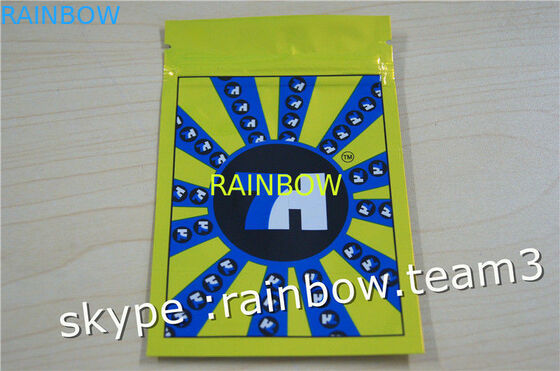 Ziołowy worek kadzidła / trzy boczne uszczelnienie worek na suwak / niestandardowe ziołowe kadzidełka dla 1g / 2g / 3g / 4g / 5g saszetka torba na proszek