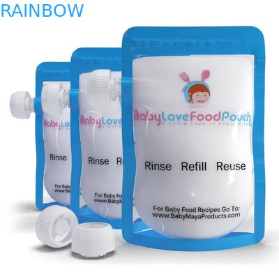 Szczelne plastikowe woreczki z żywnością Ziplock, pojemnik na płyn zamrożonego mleka z piersi