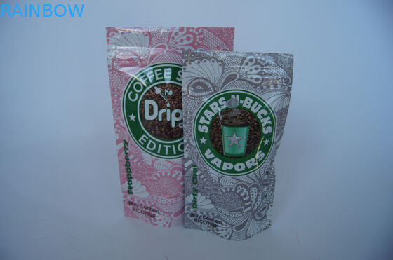 Czarny matowy worek foliowy z folii aluminiowej, statyw do kawy