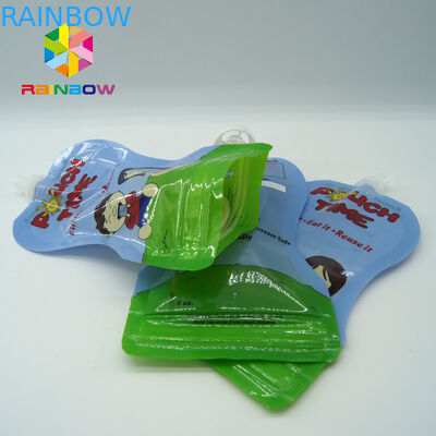 Przyjazne dla środowiska torby z płynnym wylewem / opakowanie z rurką wylewową i łyżeczką