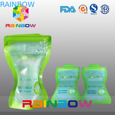 Opakowanie woreczków z płynną wylewką, podstawka dziecięca z wylewem