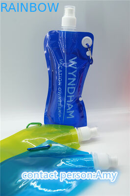 Opakowanie promocyjne PET / PE Spout Etui z zamykanym na zamek suwakiem