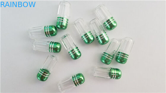 Pusta plastikowa butelka dla pigułki i kapsuł / Męska ulepszenie pigułek pociska butelka z metal nakrętką