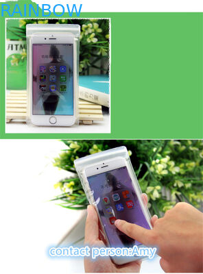 Woreczki foliowe z tworzywa EVA, worek z zamkiem błyskawicznym z matowym suwakiem na telefon komórkowy