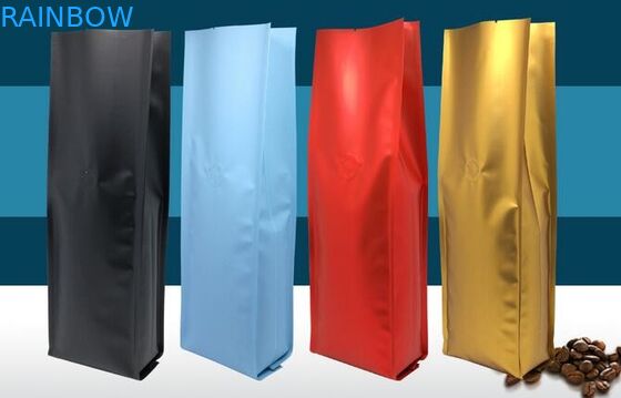 250g spersonalizowana drukowana folia aluminiowa woreczek do pakowania w ziplock / doy pack palonych ziaren kawy
