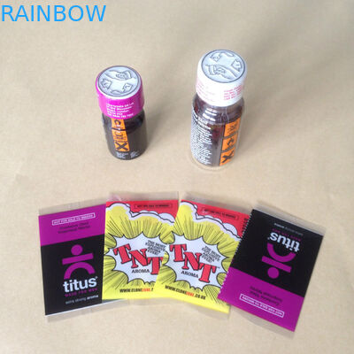 Niestandardowe etykiety termokurczliwe PCV do naklejek na butelki