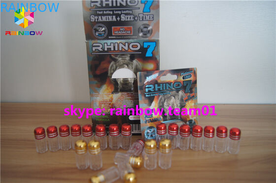 Spersonalizowane plastikowe butelki pigułek Bullet, plastikowe butelki medyczne z metalową nakrętką