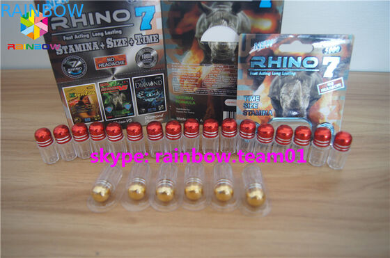 Enhancement / Capsule Bullet Pill Opakowanie blistrowe o rozmiarach standardowych