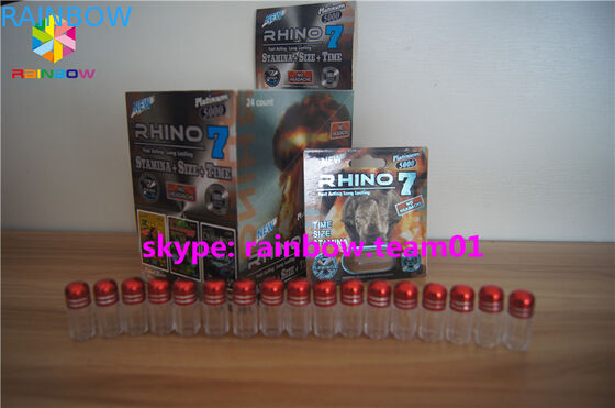 Enhancement / Capsule Bullet Pill Opakowanie blistrowe o rozmiarach standardowych