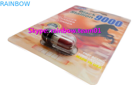 Wyczyść plastikowe opakowania blistrów z gumką, medyczne opakowania blister OEM OEM ODM