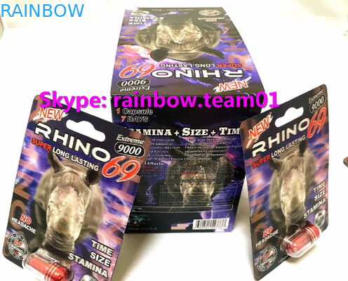 Męskie opakowania do leków o zwiększonej wydajności seksualnej / Opakowanie typu blister