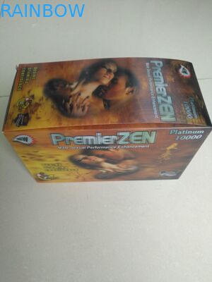 Tabletki wzmacniające męskie Wyczyść opakowanie z blistra Papier / materiały PP