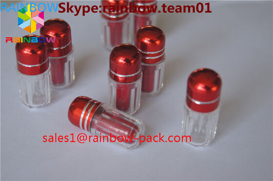 plastikowe butelki pigułki na sprzedaż pojemniki capsul butelka w kształcie kutasa niebieskie pojemniki kapsułki w kształcie sześciokąta i ośmiokąta