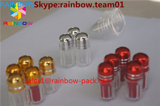 Butelka z heksagonalnym plastikowym opakowaniem Butelka z pustym pojemnikiem na pojedyncze tabletki